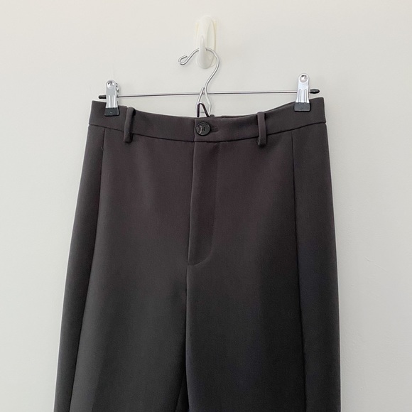 Zara The Melrose Full Length Split Hem Legging Pant - Picture 11 of 14